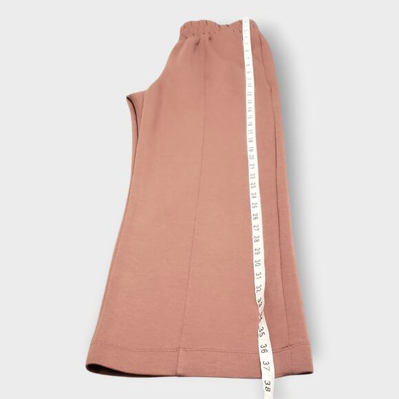 Old Navy Womens Bounce Fleece High Rise Wide Leg Sweatpants Warm Taupe Sz SP - Picture 13 of 13